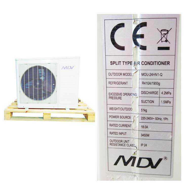 Klimatyzator 7 kW 3w1 MDV MUB-24HRN1 / MOU-24HN1