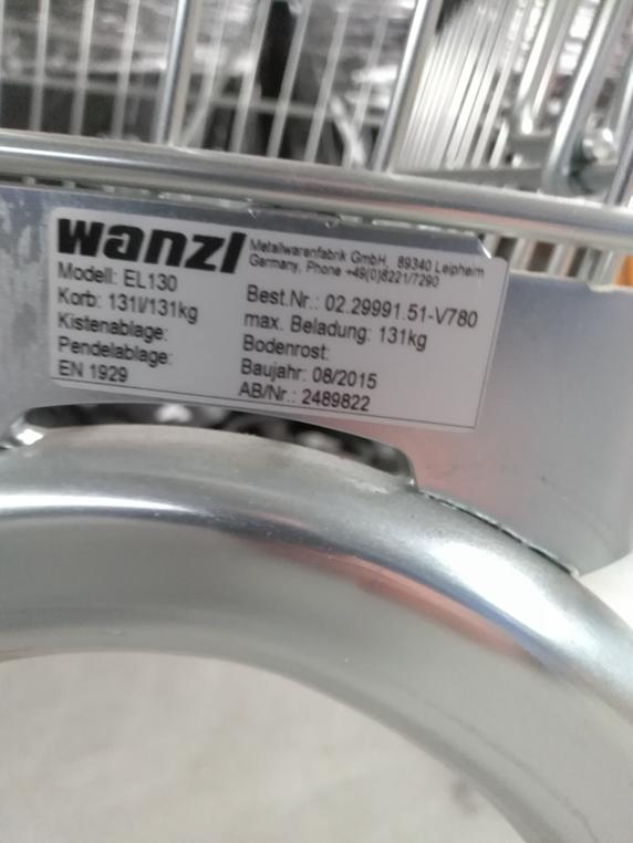 Wózek marketowy sklepowy Wanzl EL 130