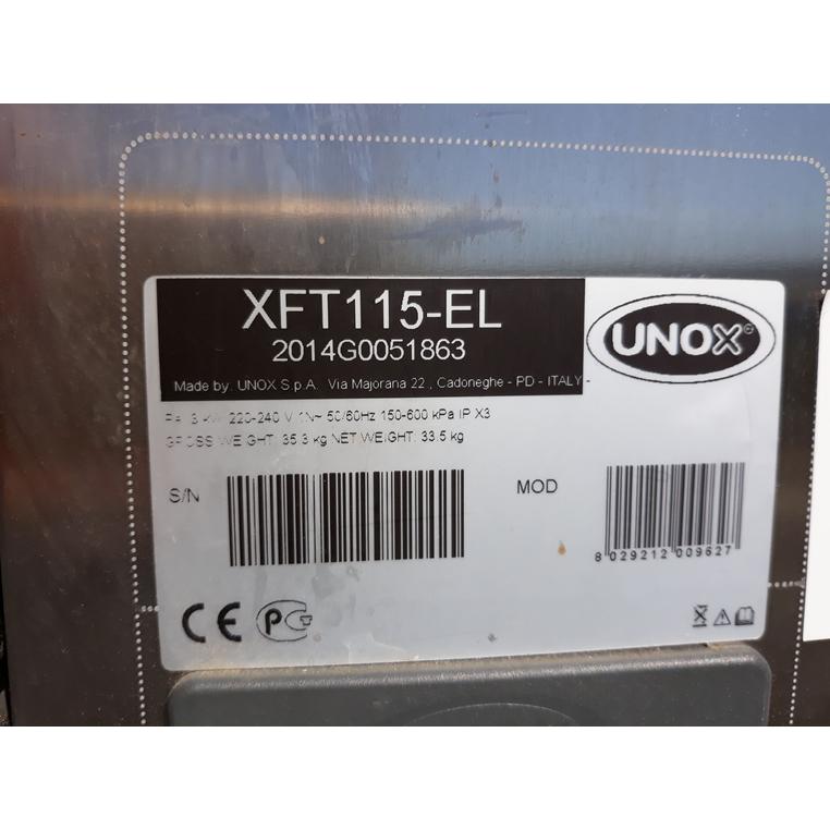 Piec konwekcyjno-parowy STEFANIA UNOX XFT 115 EL zestaw