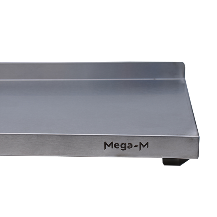 Półka gastronomiczna ścienna Mega-M 150x30 MM-C300503 stal nierdzewna