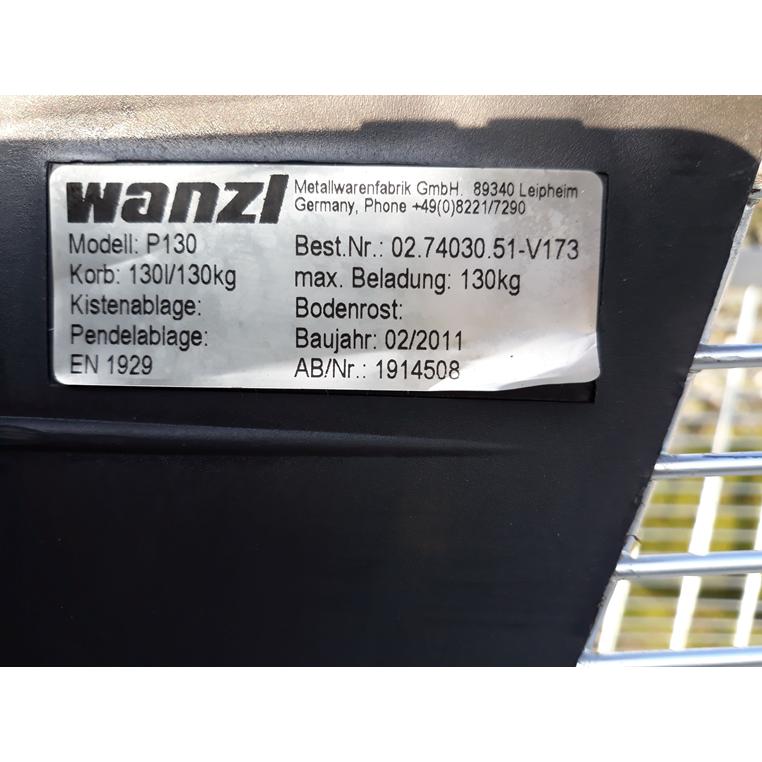 Wózek marketowy sklepowy 130 litrów Wanzl P130 stan idealny