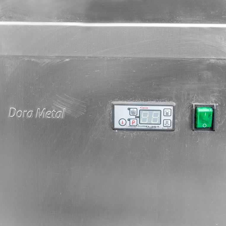 Chłodziarka na odpady Dora Metal 108x89x129(H) stal nierdzewna