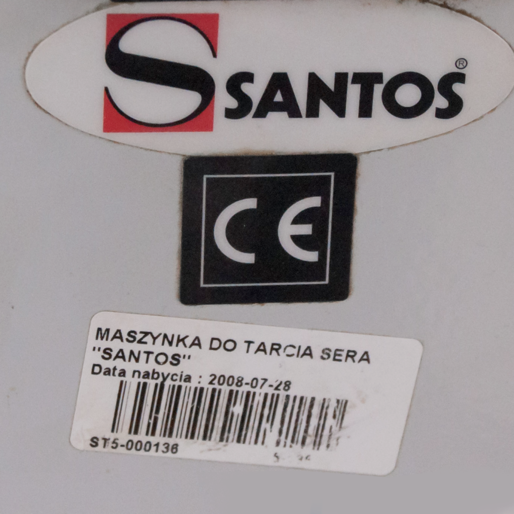 Urzadzenie do tarcia sera orzechow Santos
