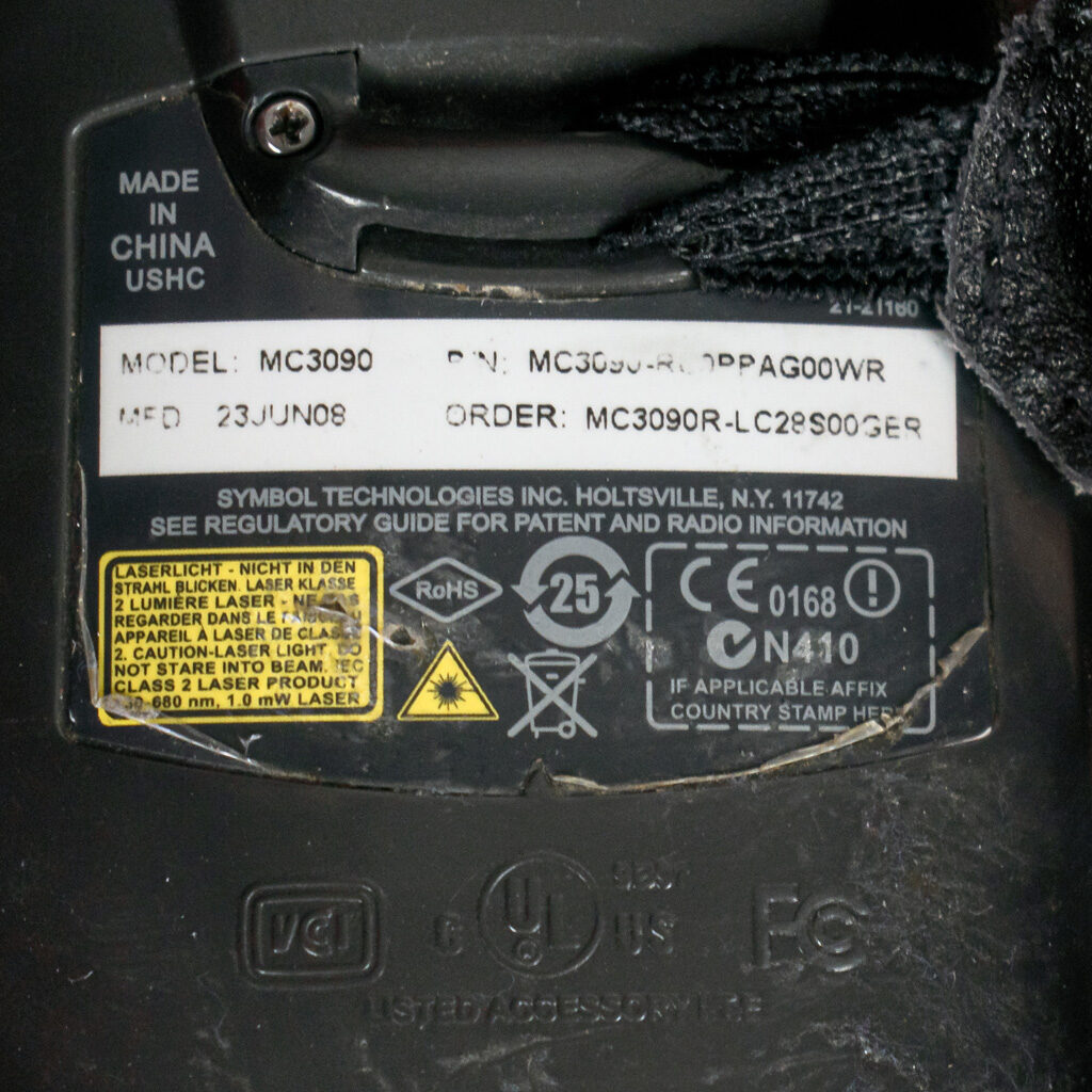 Kolektor danych Motorloa MC3090