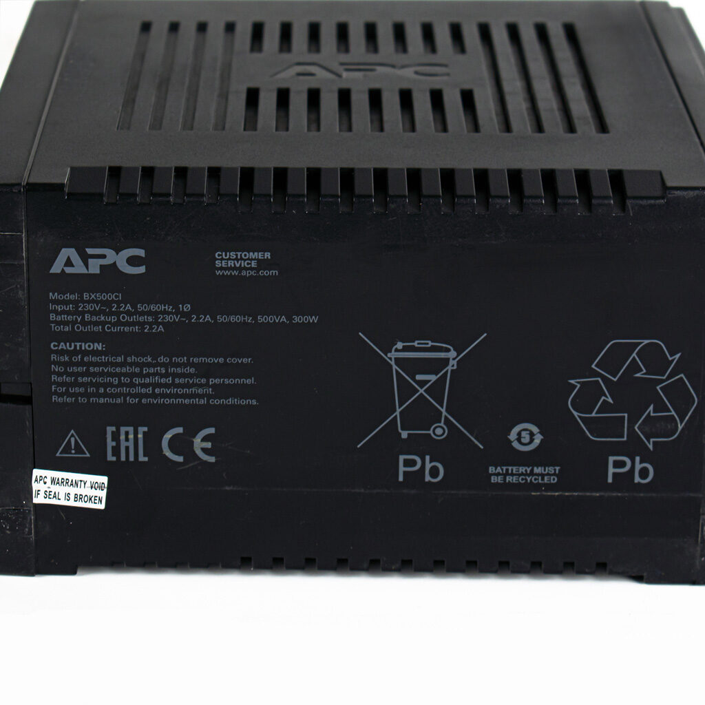 UPS APC 500VA BX500CI bez akumulatora