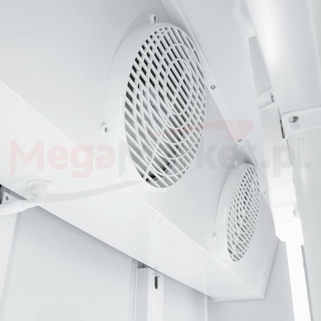 Witryna chłodnicza Mega-M Rico i160 z oświetleniem LED zamek wentylator