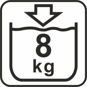 Wsad jednorazowy w urządzeniach gastronomicznych przemysłowych ze stali nierdzewnej do gastronomii Mega-M 8kg